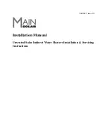 Main Solar 190 S Ind Installation Manual preview