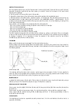 Предварительный просмотр 8 страницы Mainca RC-40 Instruction Manual