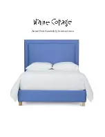 Maine Cottage Annie Bed Assembly Instructions preview