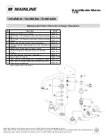 Preview for 4 page of MAINLINE Centurion 121E Installation Manual