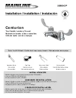 Предварительный просмотр 1 страницы MAINLINE Centurion 225E-CP Installation Manual