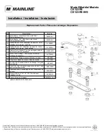 Предварительный просмотр 4 страницы MAINLINE Centurion CE123RE Installation Manual