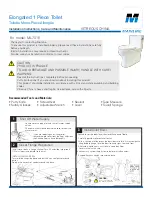 MAINLINE ML701E Installation Instructions Care And Maintenance preview