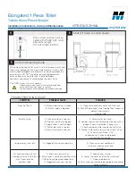 Preview for 2 page of MAINLINE ML701E Installation Instructions Care And Maintenance