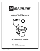 MAINLINE MLS10421 Installation Instructions Manual предпросмотр