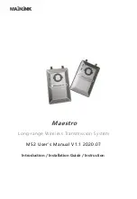 Mainlink Maestro M52 User Manual preview