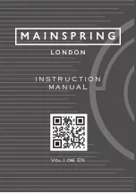 MAINSPRING ARSENALE QUADRANT Instruction Manual preview