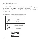 Preview for 9 page of MAINSPRING RACEDAY Instruction Manual