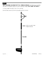 Preview for 8 page of Mainstays 2176HBWM Assembly Instructions Manual