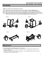 Preview for 4 page of Mainstays Belden Park Outdoor Loveseat Glider Chair MSS129900298075 Assembly And Care Manual