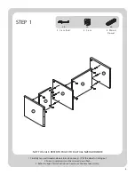 Preview for 6 page of Mainstays BENNETT MS18-D1-1007-13 Assembly Instructions Manual