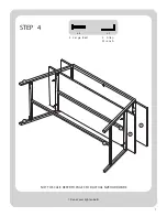 Предварительный просмотр 7 страницы Mainstays CONRAD MS18-D1-1007-55 Assembly Instructions Manual