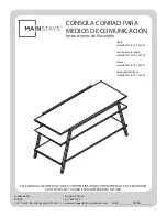 Предварительный просмотр 10 страницы Mainstays CONRAD MS18-D1-1007-55 Assembly Instructions Manual