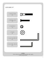 Preview for 3 page of Mainstays MS16-D4-1007-25 Assembly Instructions Manual