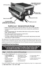 Предварительный просмотр 4 страницы Mainstream Engineering QwikPure TripleGuard QT2730 Installation Instructions Manual