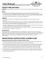 Preview for 15 page of Mainstreet Equipment 541CG1L User Manual