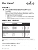 Preview for 5 page of Mainstreet Equipment 541GMIX10 User Manual