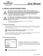 Preview for 11 page of Mainstreet Equipment 541HTUC30 User Manual