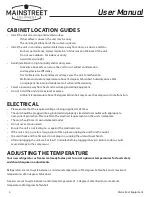 Preview for 4 page of Mainstreet Equipment 829BMR23R User Manual