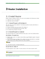 Предварительный просмотр 18 страницы Maipu MP2900-04-AC Installation Manual