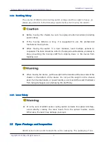 Preview for 31 page of Maipu SM6600-08-MF Installation Manual