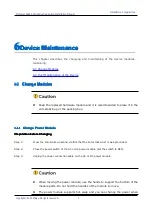 Preview for 105 page of Maipu SM6600-08-MF Installation Manual