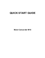 Maisi M10 Quick Start Manual preview
