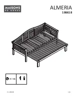 Preview for 1 page of MAISONS DU MONDE ALMERIA 186618 Manual