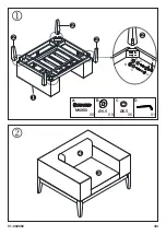 Preview for 4 page of MAISONS DU MONDE CALA BASSA 186324 Quick Start Manual