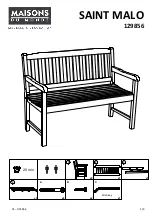 Предварительный просмотр 1 страницы MAISONS DU MONDE SAINT MALO 129856 Manual