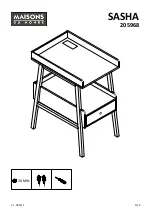 Предварительный просмотр 1 страницы MAISONS DU MONDE SASHA 205968 Manual