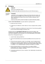 Предварительный просмотр 11 страницы MAISTERmicro MW-1050 Translation Of The Original Manual