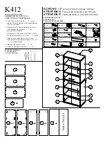 Preview for 1 page of MAJA Möbel K210 Series Assembling Instructions