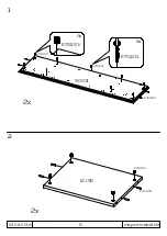 Предварительный просмотр 22 страницы MAJA Möbel K299 Assembly Instructions Manual