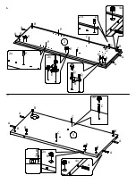 Preview for 4 page of MAJA Möbel Secretary Assembling Instructions