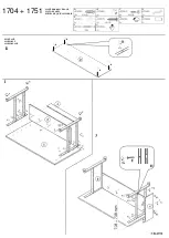 Предварительный просмотр 3 страницы MAJA Möbel System 1704 Assembling Instructions