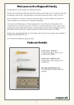 Preview for 2 page of Majacraft Pioneer Aassembly Instructions