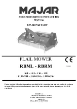 MAJAR RBML100 Manual preview