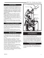 Preview for 9 page of Majectic WMC36 Owners Installation And Operating Manual