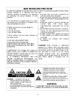 Предварительный просмотр 4 страницы Majestic Appliances AD MJ 9950 Service Manual