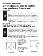 Предварительный просмотр 5 страницы Majestic Appliances MJ-9900 Installation Manual