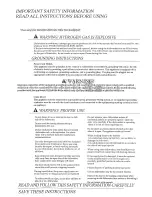 Предварительный просмотр 3 страницы Majestic Appliances WQP8-9122 Instruction Manual