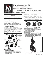 Majestic fireplaces 20010751 Installation Instructions preview