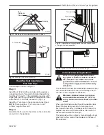 Предварительный просмотр 15 страницы Majestic fireplaces 33LDVR Installation Instructions And Homeowner'S Manual