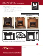 Preview for 4 page of Majestic fireplaces Cabinets Classic Series Brochure & Specs