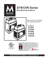 Majestic fireplaces CVR36 Installation And Operating Manual preview