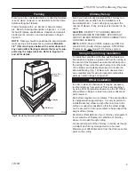 Preview for 9 page of Majestic fireplaces CVR36 Installation And Operating Manual