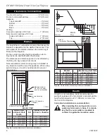 Предварительный просмотр 6 страницы Majestic fireplaces DV580 Installation And Operating Manual