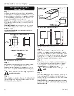 Preview for 18 page of Majestic fireplaces DVB4136 Homeowner'S Installation And Operating Instructions Manual