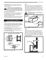 Preview for 15 page of Majestic fireplaces DVHVAC36 Homeowner'S Installation And Operating Manual